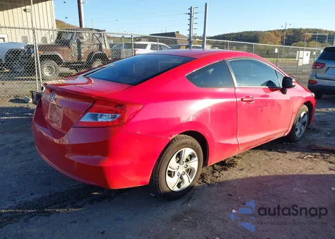2013 Honda Civic Lx z USA, uszkodzony, nr VIN 2HGFG3B55DH522464